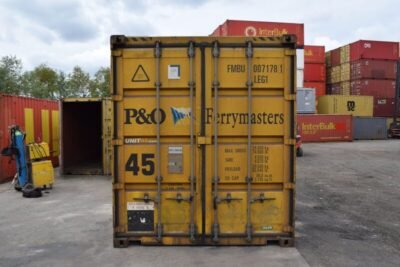 45Ft Hc Used Shipping Container High Cube Wind And Watertight-Cargo Worthy