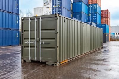 40Ft X 8Ft One Trip Tunnel Container Double End Door