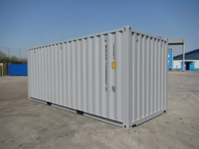 Grey New build 20ft Shipping Container