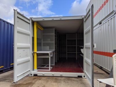 NEW 20FT WORKSHOP CONTAINERS – Built for Durability & Performance