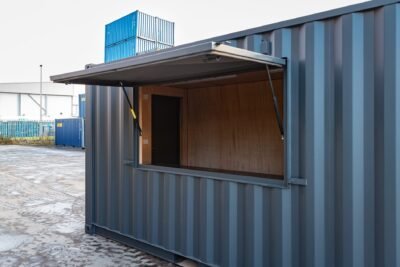 20ft Customised Container Kiosk – Fully Converted & Ready to Use
