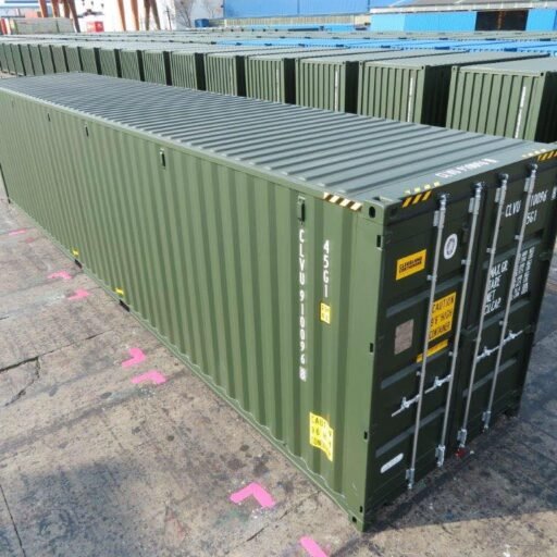 8Ft One Trip Shipping Container (Green